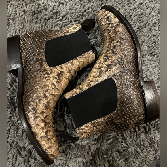 Genuine Python Chelsea Boots - Picture 9 of 9